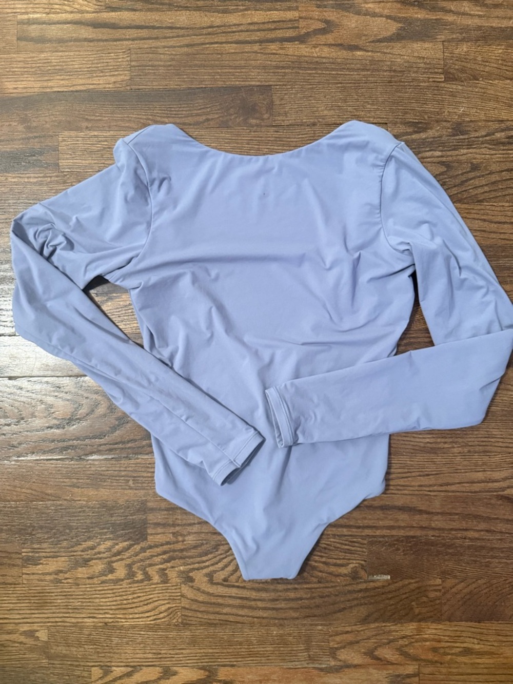 SKIMS Fits Everybody Low Back Long Sleeve Thong Bodysuit Size M